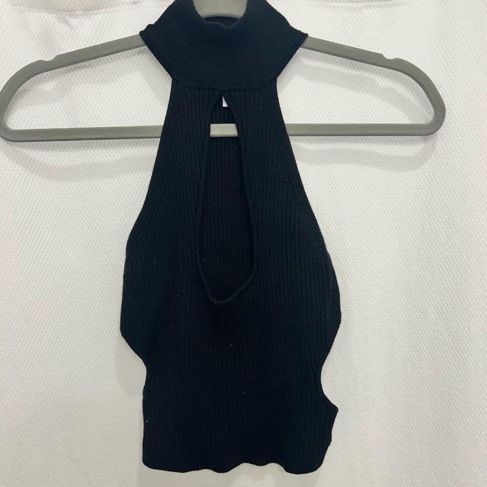 Back top with cut outs urban outfitters